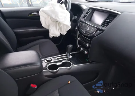 2019 Nissan Pathfinder Sv z USA, uszkodzony, nr VIN 5N1DR2MM3KC615946